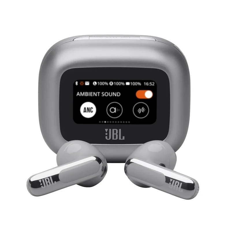 JBL Live Flex 3, hõbe - Juhtmevabad kõrvaklapid, JBLLIVEFLEX3SIL