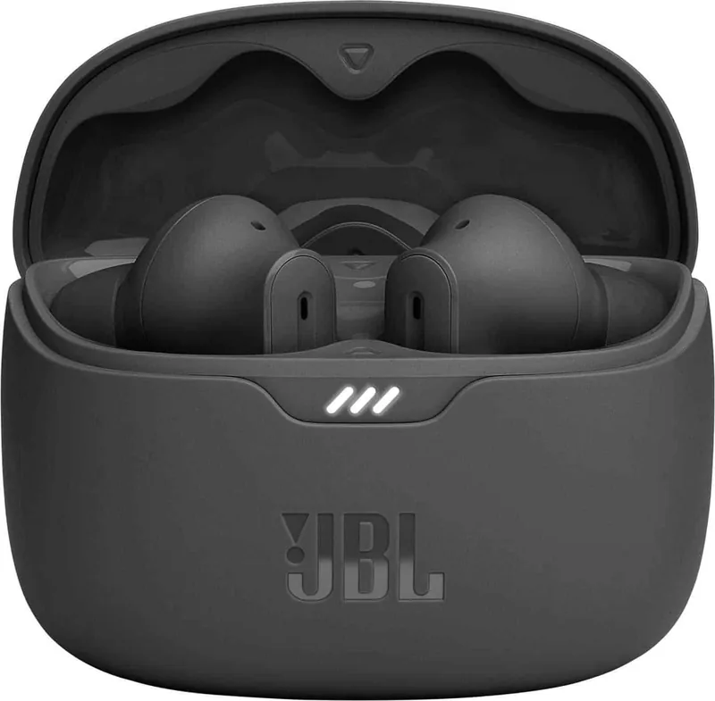 JBL Tune Beam JBLTBEAMBLK juhtmevabad kõrvaklapid, aktiivne mürasummutus, must