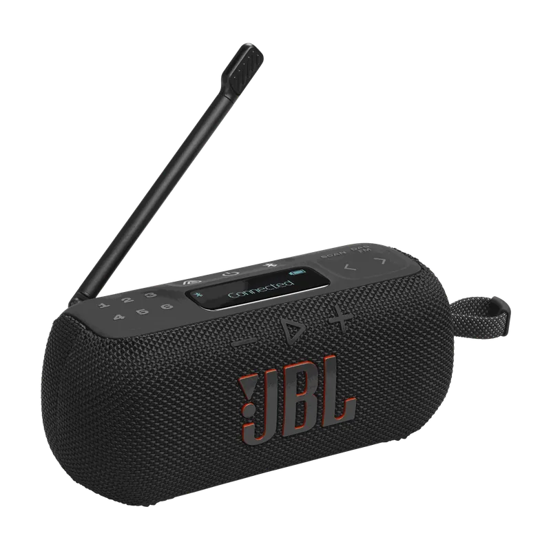 JBL Tuner 3 kaasaskantav DAB+/FM raadio Bluetooth 5.3, must