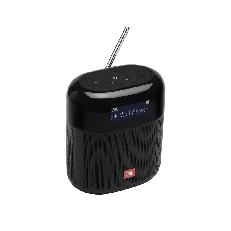 JBL Tuner XL kaasaskantav raadio FM/DAB+/Bluetooth, 15h aku, must