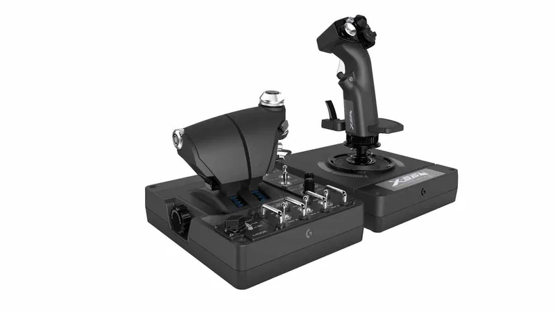 Joystick Logitech Saitek X-56 Rhino, 945-000059