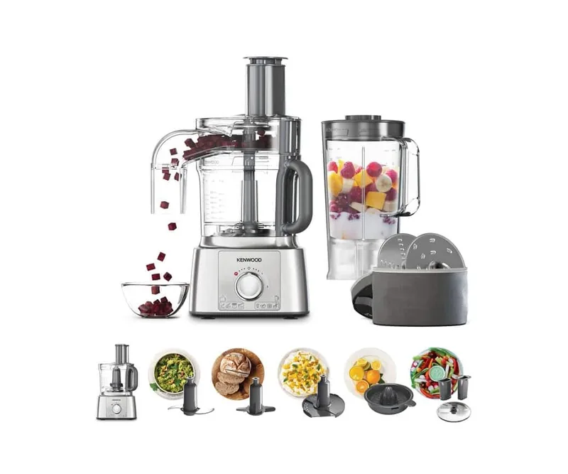 Kenwood FDP65.820SI MultiPro Express köögikombain 1000W, hõbedane
