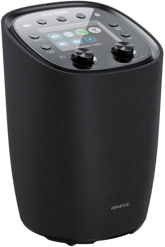 Kenwood CR-ST500S-B nutikas hifi-süsteem, DAB+/FM, Bluetooth 5.2, WiFi, must