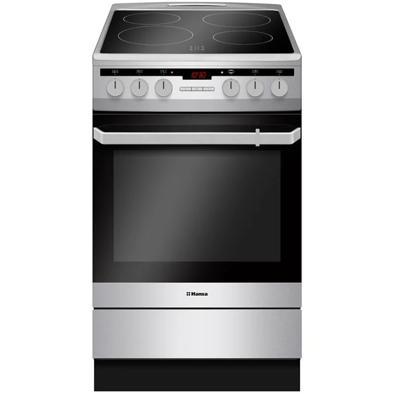 Hansa FCCX58290 keraamiline pliit, 62L elektriahi, roostevaba