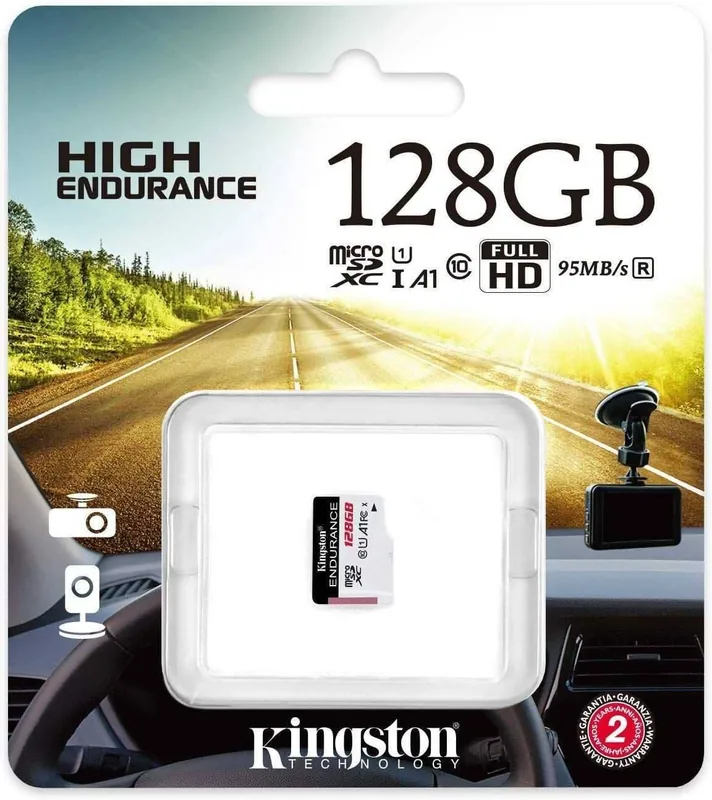 Kingston SDCE/128GB High-Endurance microSDXC 128GB mälukaart