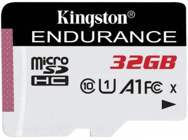 Kingston SDCE/32GB High-Endurance microSDXC mälukaart, 32 GB, valge