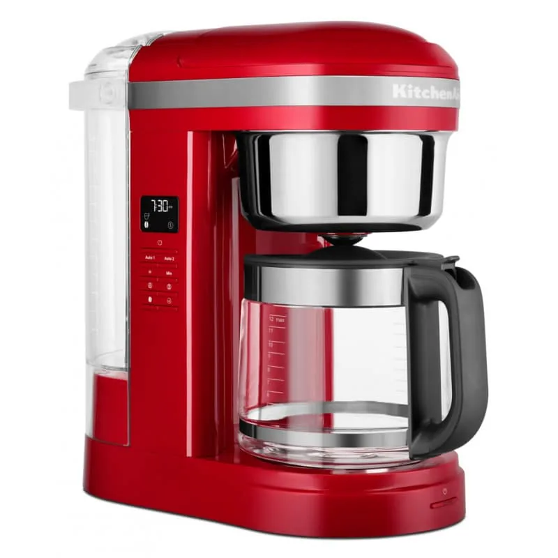 KitchenAid 5KCM1209EER filterkohvimasin, 1,7L klaaskann, punane