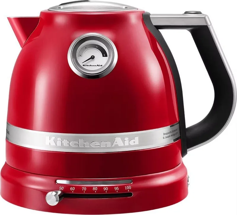 KitchenAid 5KEK1522EER veekeetja reguleeritava temperatuuriga, 1,5L, punane