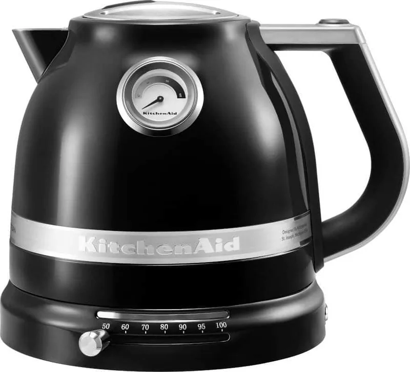 KitchenAid 5KEK1522EOB Artisan veekeetja reguleeritava temperatuuriga, must