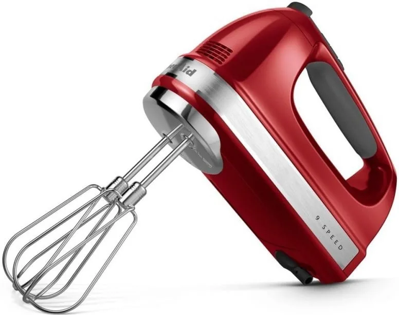 KitchenAid 5KHM9212EER käsimikser 85W, 9 kiirust, punane
