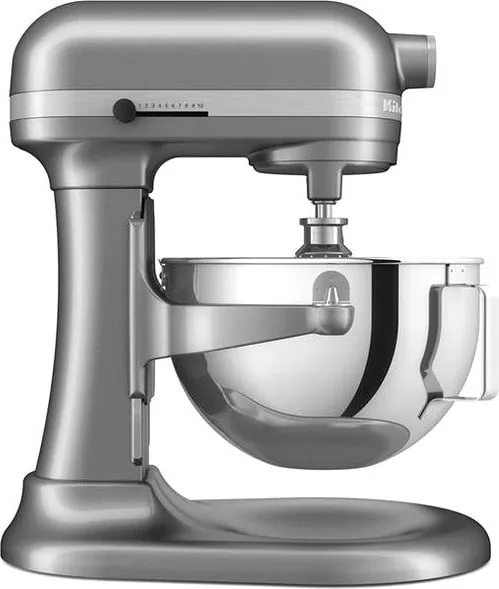 KitchenAid 5KSM55SXXECU Heavy Duty mikser, 5,2L, hõbedane