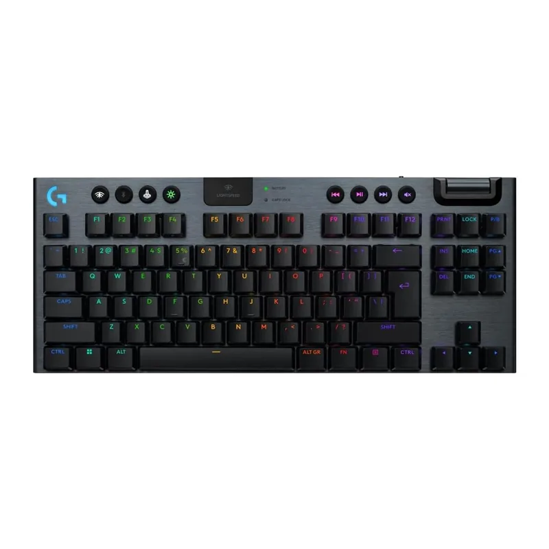 Logitech G915 X LightSpeed TKL 920-012721 juhtmevaba mänguklaviatuur, must
