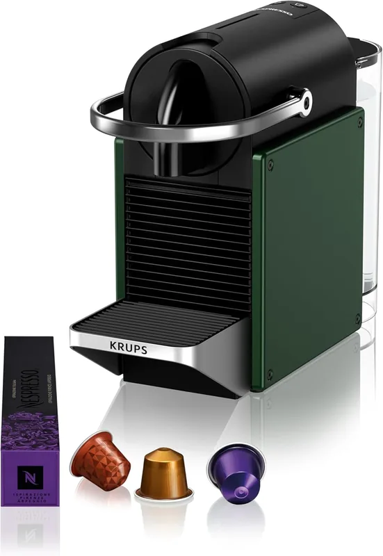 Krups Nespresso Pixie Redesign, tumeroheline - Kapselkohvimasin, XN306310