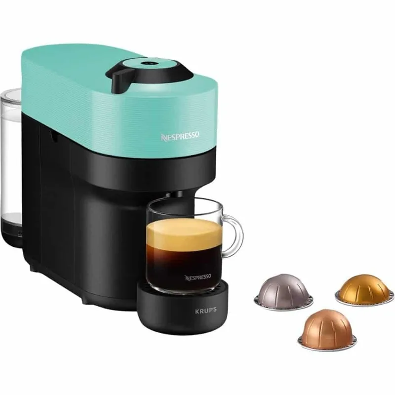 Krups XN920410 Nespresso Vertuo Pop kapselkohvimasin, münt