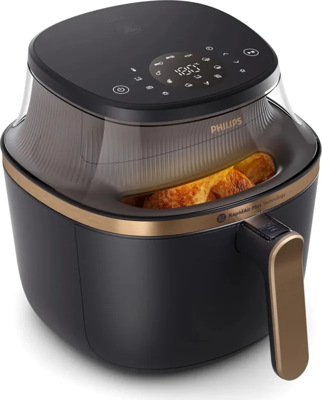 Philips NA332/00 3000 seeria kuumaõhufritüür, must, 1700 W, 6.2 l