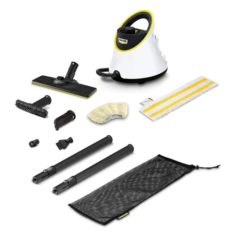 Kärcher SC 2 Deluxe 1.513-400.0 aurupesur, valge, LED-displei