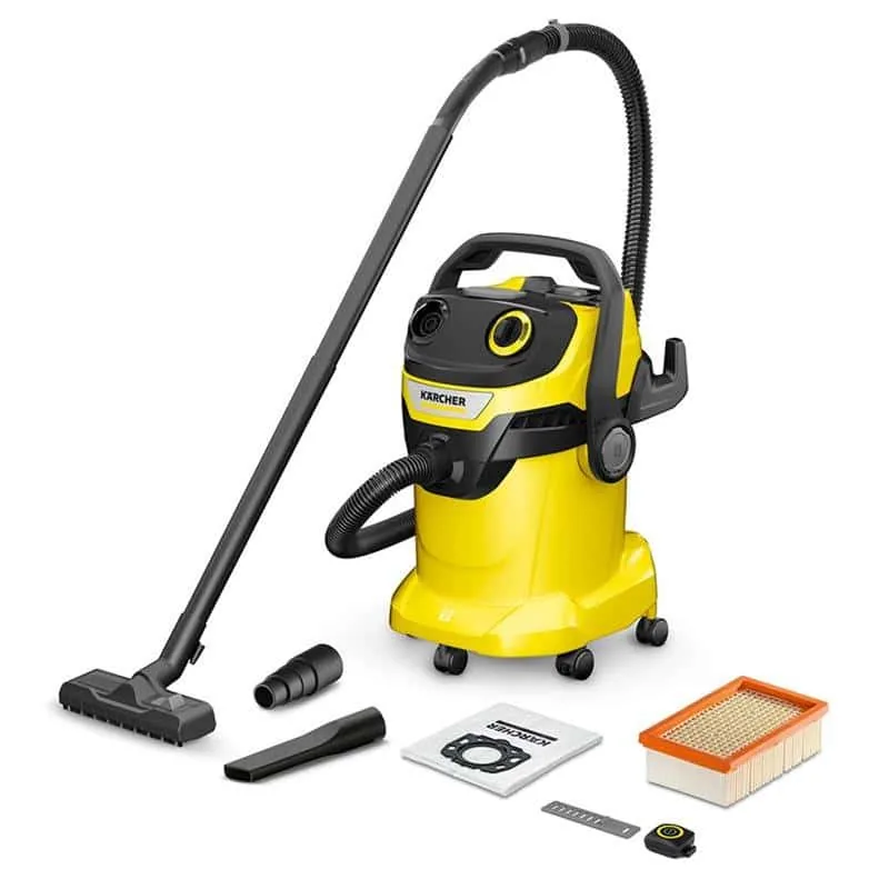 Kärcher WD 5 Control kollane märg- ja kuivtolmuimeja, 25 L, 1200 W, Bluetooth