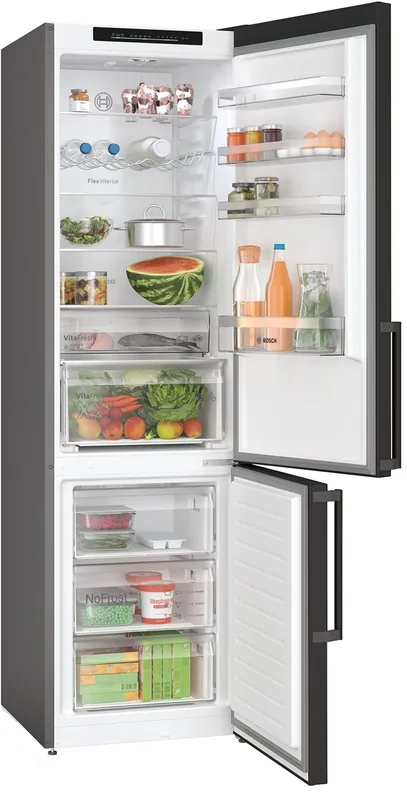 Bosch KGN39VXCT NoFrost külmik, 363L, must