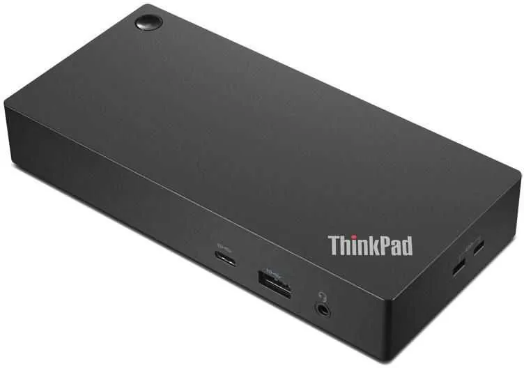 Lenovo 40AY0090MX ThinkPad Universal USB-C dokk, must, 100W