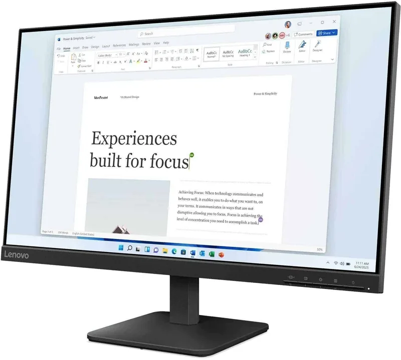 Lenovo L24-4e 24" FHD IPS 100 Hz monitor, must