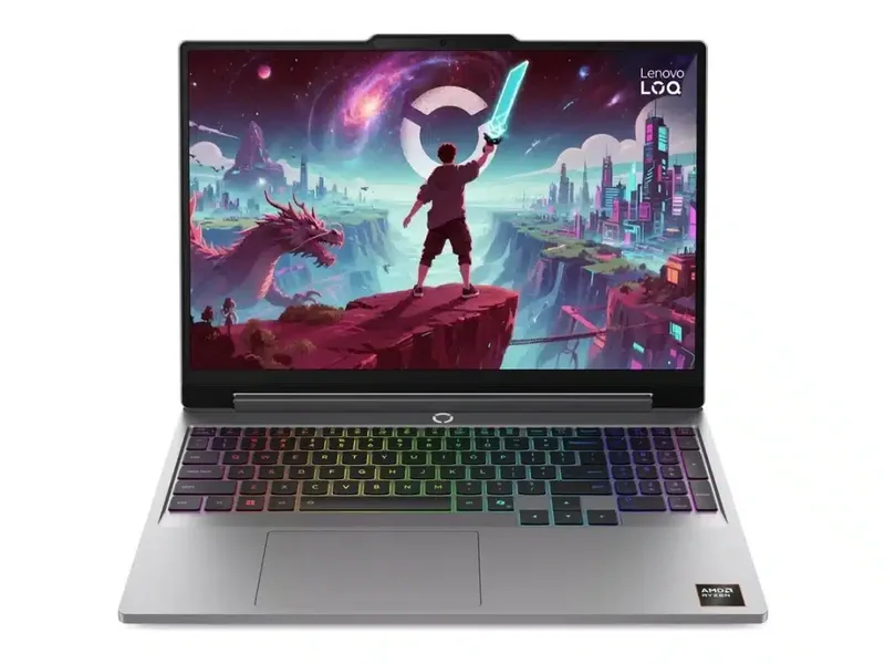 Lenovo LOQ 15AHP11 Ryzen 7 RTX 5070 sülearvuti, hall