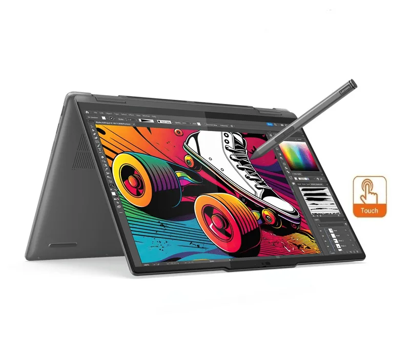 Lenovo Yoga 7 83JQ008SMX 2-in-1 sülearvuti, 14" OLED, Ultra 7, 16GB