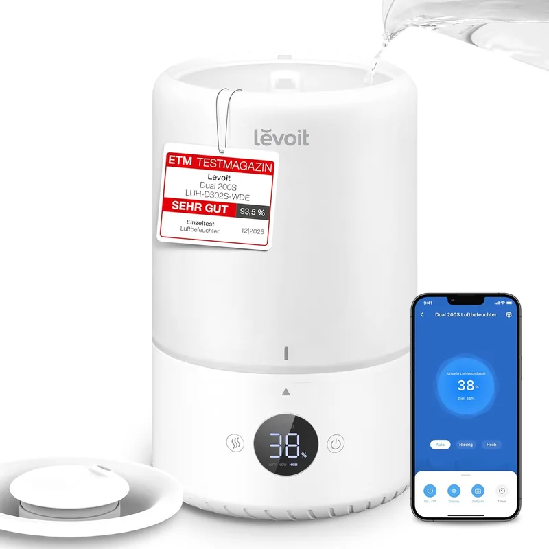 Levoit 200S Smart nutikas õhuniisutaja, 200–350 g/h