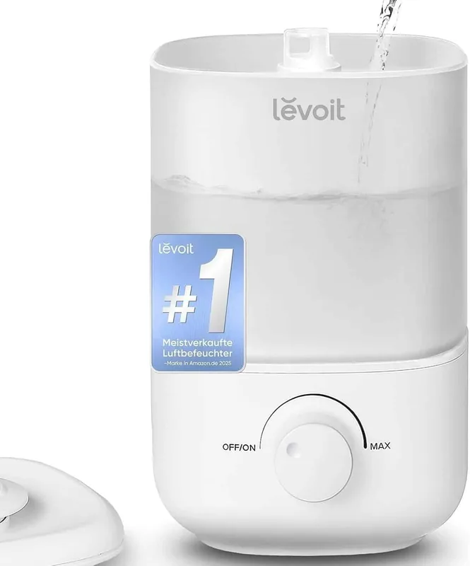 Levoit Classic 160 ultraheli-õhuniisutaja, 2,5 L, kuni 20 m², valge