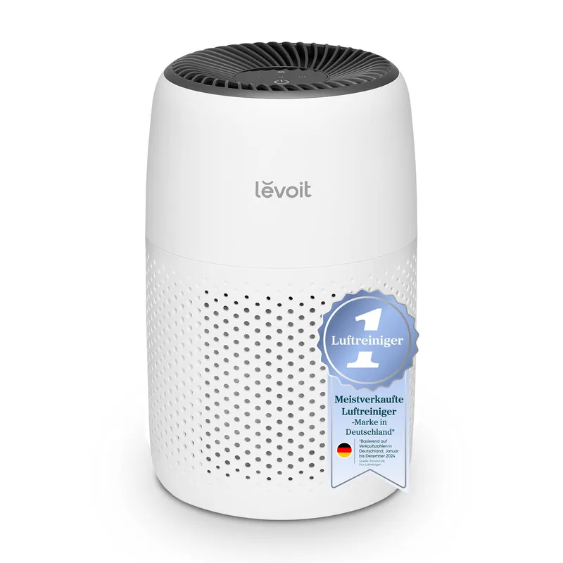 Levoit Core Mini õhupuhastaja HEPA-filtriga, kuni 20 m², valge