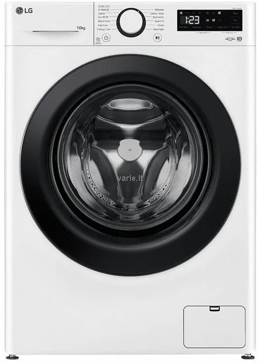 LG, 10 kg, sügavus 56,5 cm, 1400 p/min - Eestlaetav pesumasin F4WR510SBW.ABWQWMR