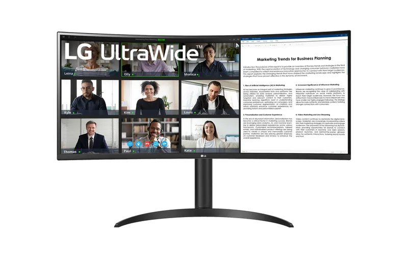 LG 34WR55QK-B UltraWide monitor 3440x1440 100Hz USB-C