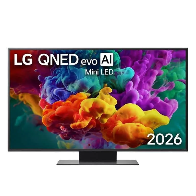 LG 50QNED87B3A QNED87 evo AI 50" 4K UHD Mini LED teler, must