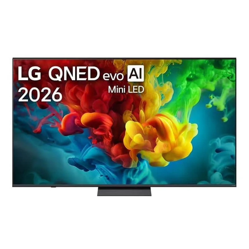 LG 75QNED83B3A 75" QNED Mini LED 4K UHD teler, must