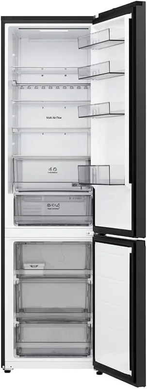 LG GBBS322CEV eraldiseisev külmik-sügavkülmik, 375L, must (GBBS322CEV.AEVQEUZ)