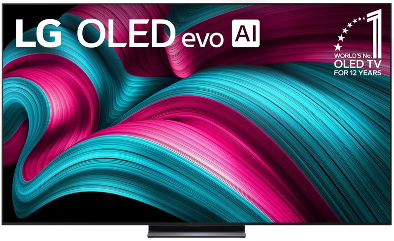 LG OLED evo AI C5, 83'', 4K UHD, OLED must - Teler, OLED83C51LA.AEU