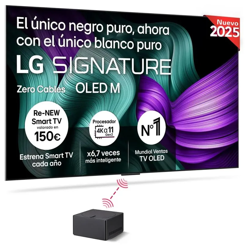 LG OLED97M59LA 97" OLED Evo teler Zero Connect tehnoloogiaga