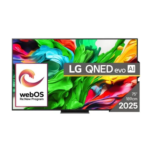 LG 86QNED86A3A QNED evo Mini LED 4K UHD teler, 86", must