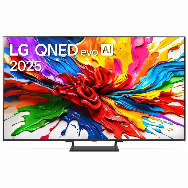 LG 65QNED93A6A QNED93 evo AI 65" 4K UHD Mini LED teler, must