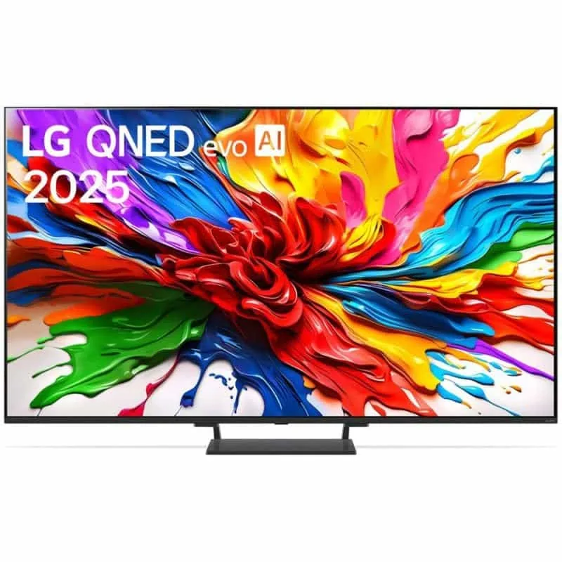 LG 85QNED93A6A QNED evo AI 85" 4K UHD Mini LED teler, must