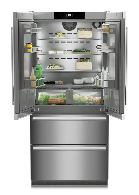 Liebherr CBNSTE8872 eraldiseisev külmik-sügavkülmik, 522L, roostevaba teras