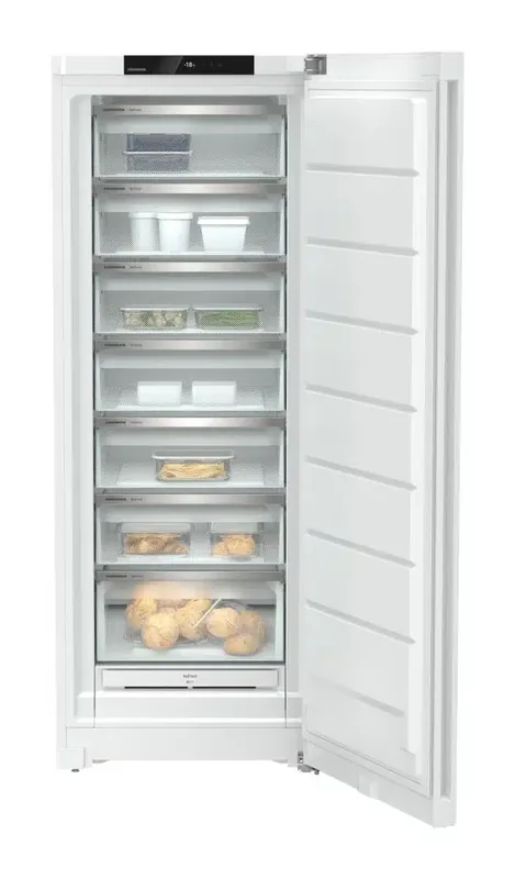 Liebherr, NoFrost, 363 L, 186 cm, valge - Sügavkülmik, FND7227-20
