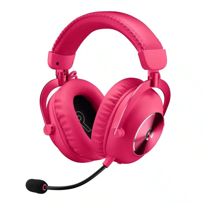 Logitech G PRO X 2, roosa - Juhtmevaba peakomplekt, 981-001275