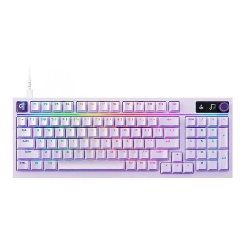 Logitech G316 X 98, Tactile, US, lilla klaviatuur