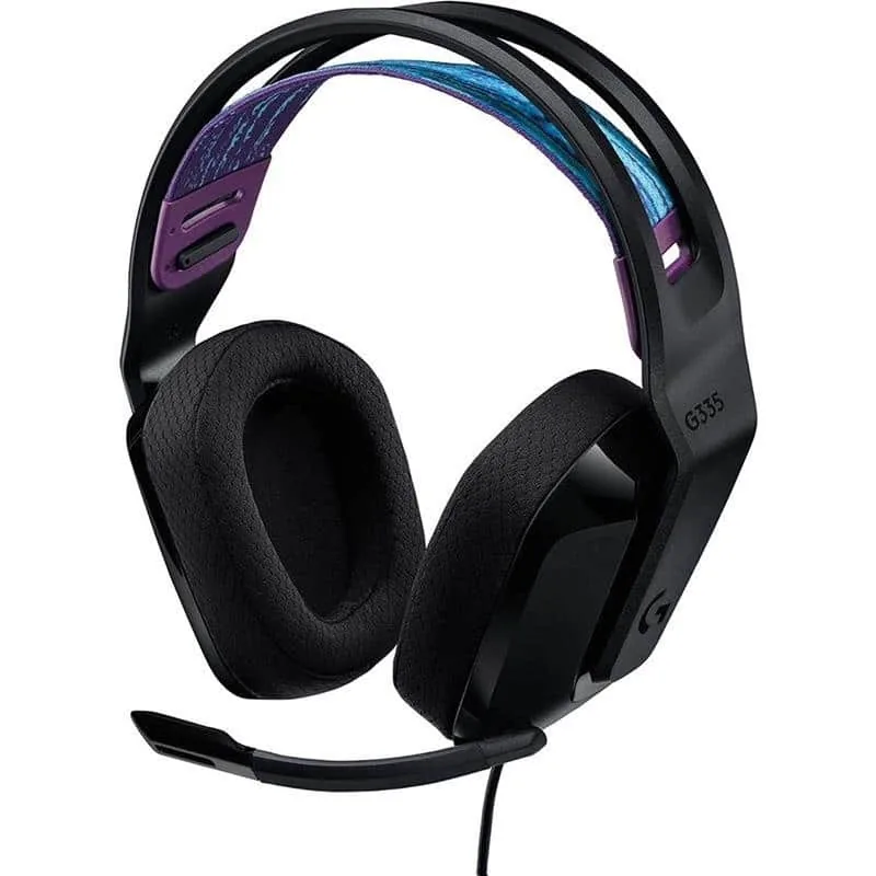 Logitech G335 mänguri peakomplekt, must