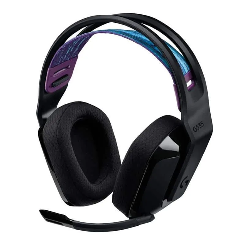 Logitech G535 LIGHTSPEED Wireless juhtmevaba mängurikõrvaklapid, must