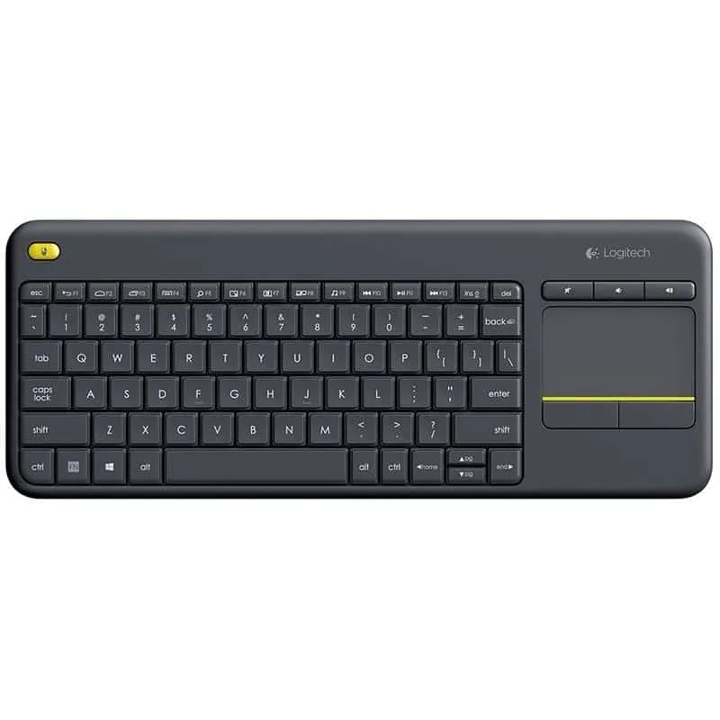 Logitech K400 Plus 920-007145 juhtmevaba klaviatuur puuteplaadiga, US, hall