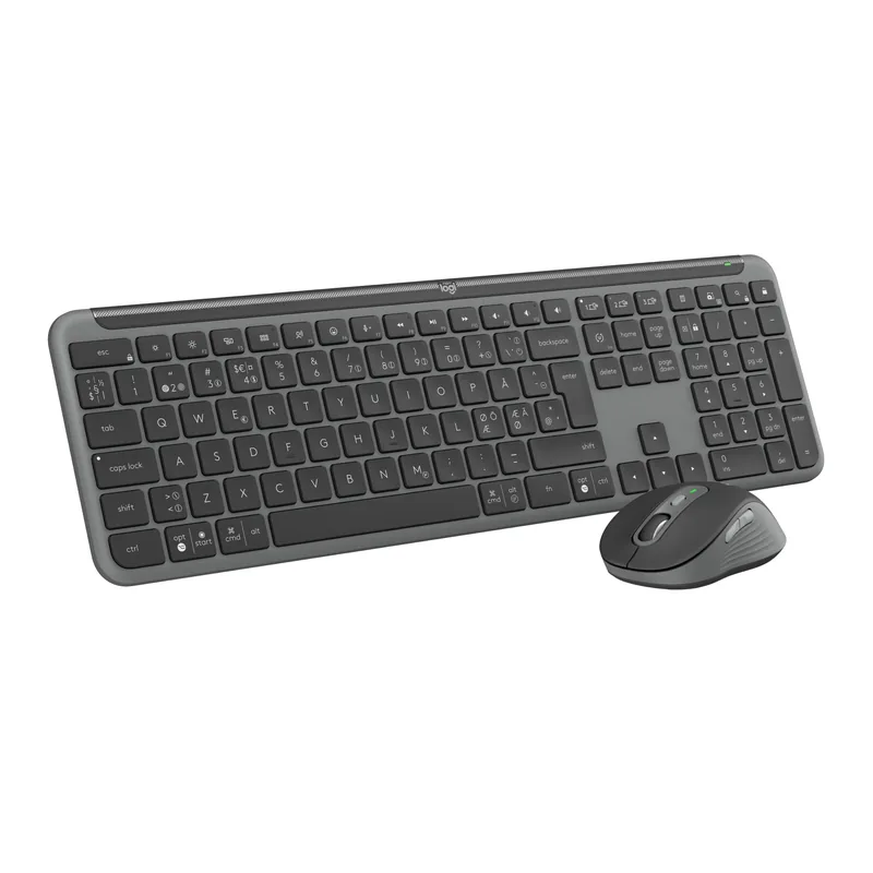 Logitech MK950 Signature Slim Combo juhtmevaba klaviatuur ja hiir