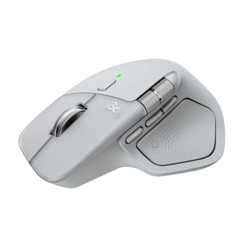 Logitech MX Master 4 juhtmevaba hiir, 8000 dpi, helehall