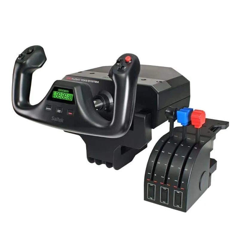 Logitech Saitek Pro Flight 945-000004 lennusimulaatori juhis, USB