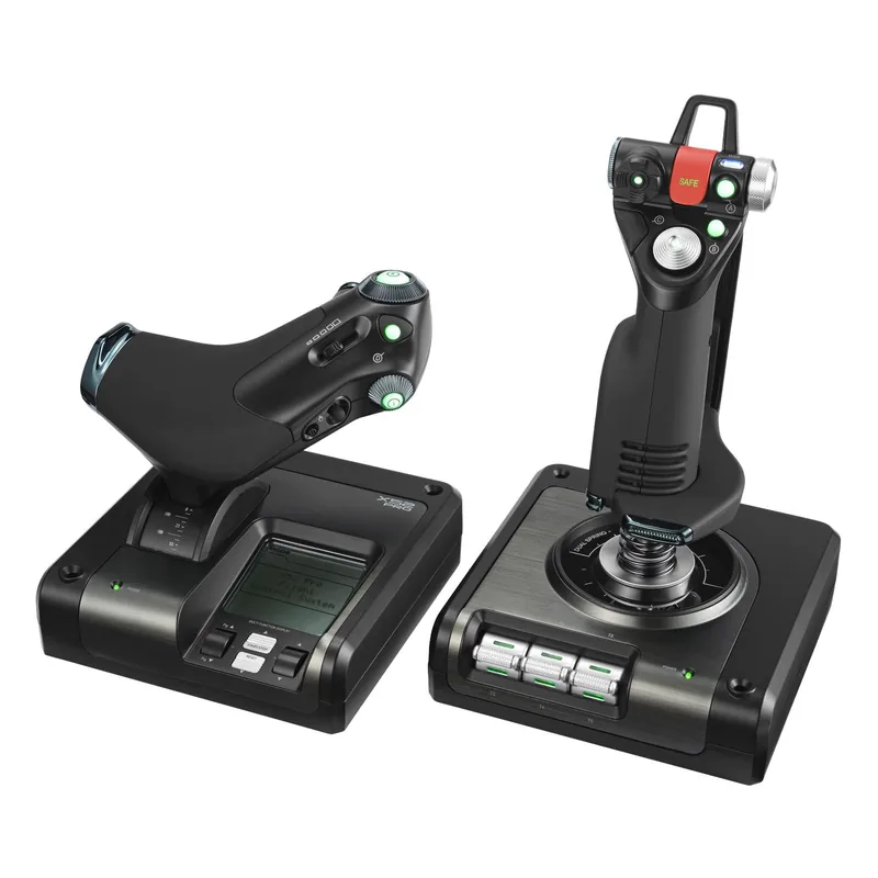 Logitech Saitek X52 Pro 945-000003 lennusimulaatori joystick